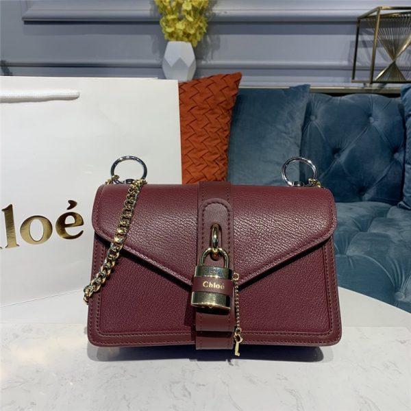 ＊Chloe＊ シャイニーレザー製 Paraty 24 バッグ 関税・送料込み Chloe(クロエ)】 シャイニーレザー製PARATY 24スモールバッグ